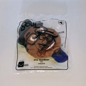 Disney Pixar SOUL Joe Gardner Plush McDonalds Happy Meal Toy 2019 Rare